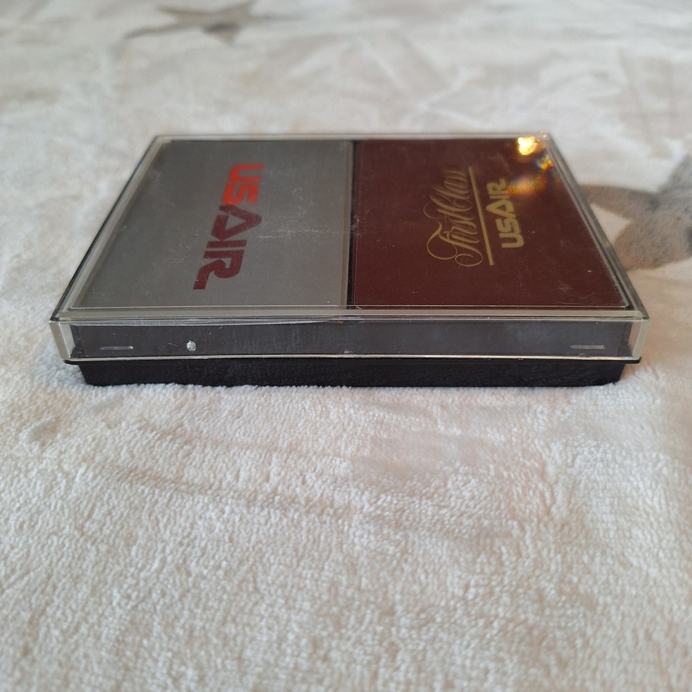 Vintage US Air Playing‎ Cards Set of 2 Includes First Class Deck